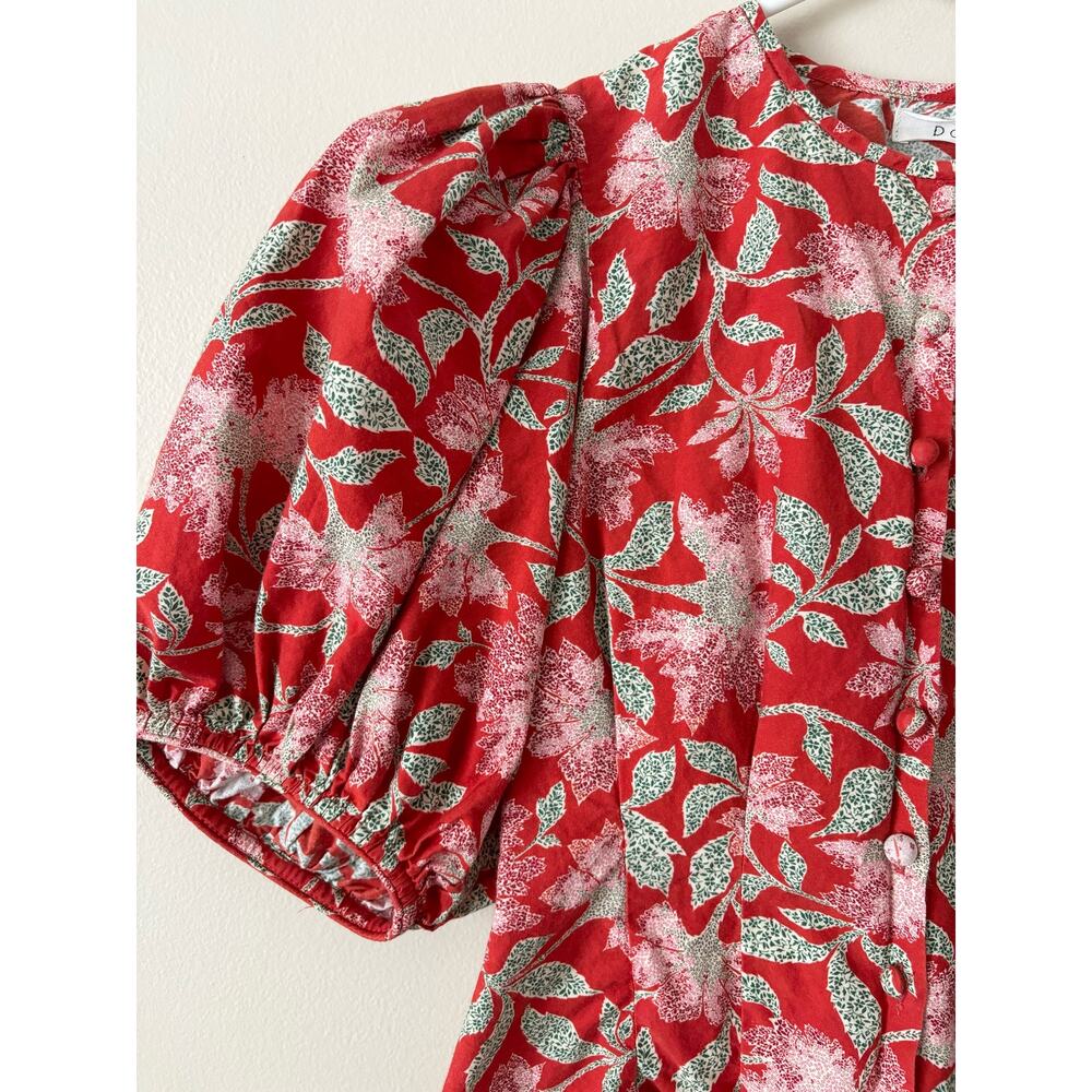 DOEN Chelle Top in Jardin Marjorelle Floral Print XS - Picture 5 of 8